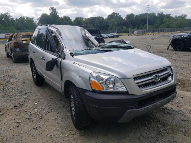 HONDA PILOT EX 2003 with VIN 2HKYF18413H558509 - Photo from auction