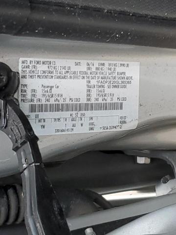 Photo 10 from auction – 2016 FORD FOCUS S with VIN 1FADP3E20GL365365