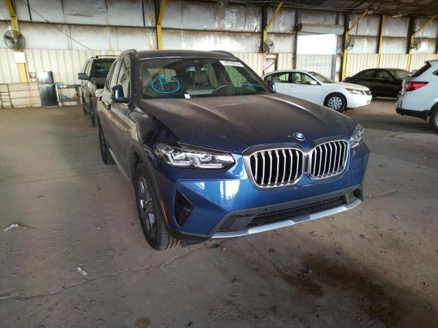 BMW X3 SDRIVE3 2022 with VIN 5UX43DP05N9L91119 - Photo from auction
