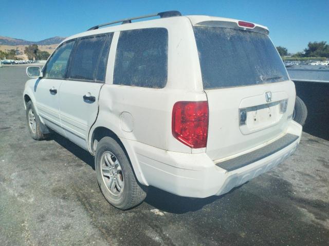 Photo 3 from auction – 2005 HONDA PILOT EXL with VIN 5FNYF18555B035519