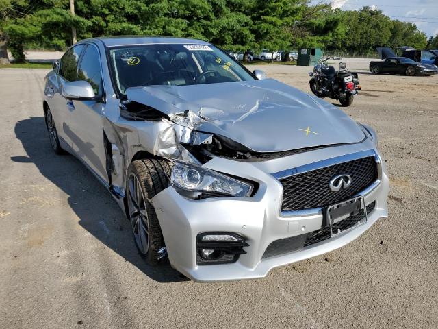 INFINITI Q50 PREMIU 2017 with VIN JN1EV7AR4HM830940 - Photo from auction