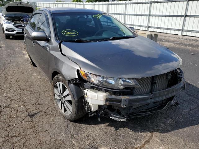 KIA FORTE EX 2013 with VIN KNAFU5A28D5700799 - Photo from auction