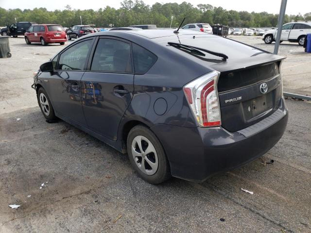 Photo 3 from auction – 2012 TOYOTA PRIUS with VIN JTDKN3DU4C5432669