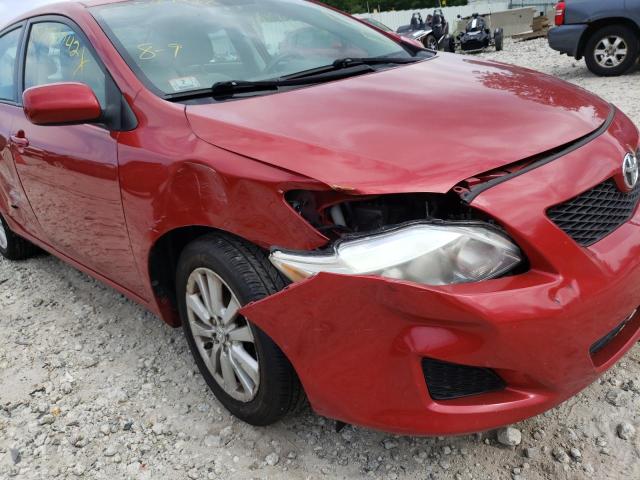 Photo 9 from auction – 2010 TOYOTA COROLLA BA with VIN 2T1BU4EE5AC383014