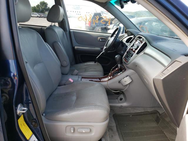 Photo 5 from auction – 2005 TOYOTA HIGHLANDER with VIN JTEEP21A250132491