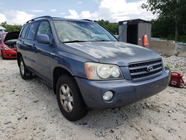 TOYOTA HIGHLANDER 2003 with VIN JTEHF21A330131105 - Photo from auction