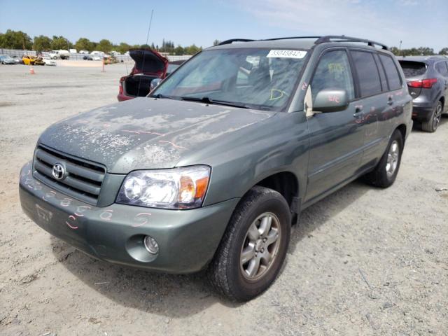 Photo 2 from auction – 2005 TOYOTA HIGHLANDER with VIN JTEDP21A850089352