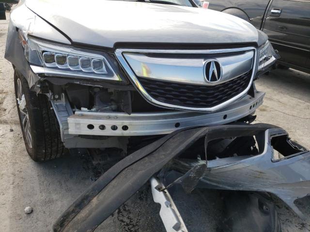 Photo 9 from auction – 2016 ACURA MDX TECHNO with VIN 5FRYD4H48GB021100
