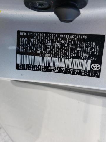صورة رقم 10 من المزاد - 2016 TOYOTA COROLLA L مع VIN 5YFBURHE6GP400596