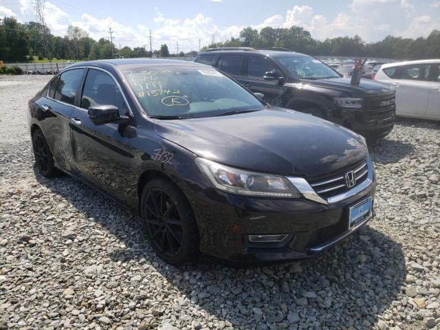 HONDA ACCORD EXL 2013 with VIN 1HGCR2F83DA229799 - Photo from auction
