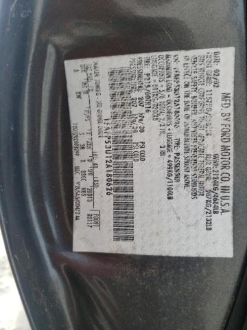 Photo 10 from auction – 2002 FORD TAURUS SE with VIN 1FAFP53U12A180626
