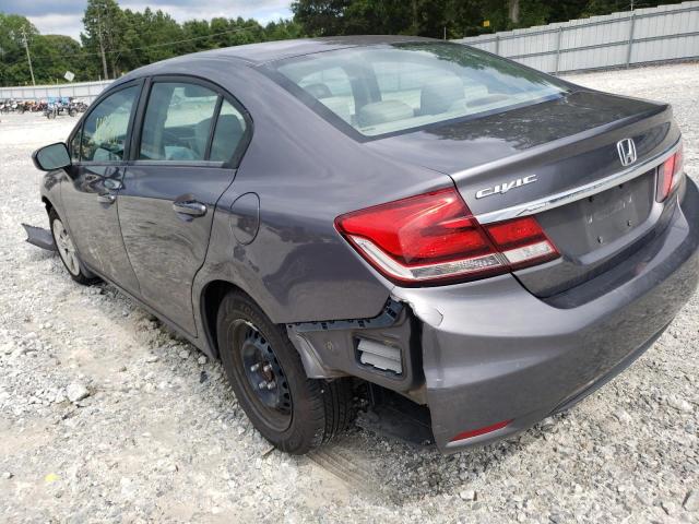 Photo 3 from auction – 2015 HONDA CIVIC LX with VIN 19XFB2F51FE121445