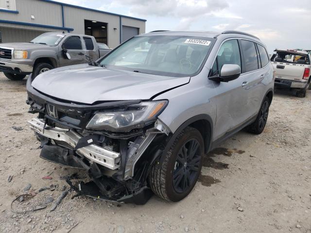 Photo 2 from auction – 2021 HONDA PILOT SE with VIN 5FNYF6H23MB004769