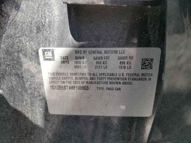 Photo 10 from auction – 2017 CHEVROLET MALIBU LT with VIN 1G1ZE5ST4HF108863