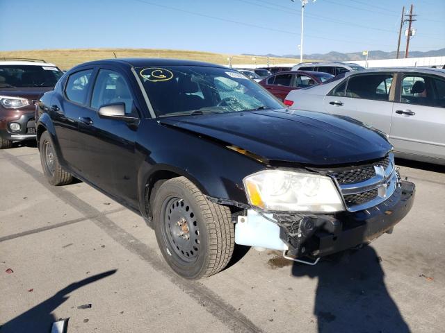 DODGE AVENGER SE 2014 with VIN 1C3CDZAB9EN182267 - Photo from auction