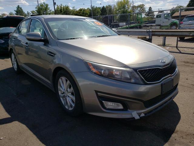 KIA OPTIMA LX 2015 with VIN 5XXGM4A75FG425419 - Photo from auction