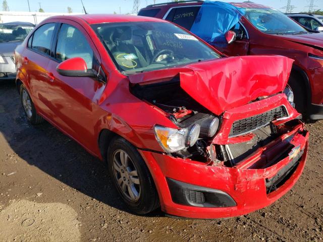CHEVROLET SONIC LS 2012 with VIN 1G1JA5SH3C4153558 - Photo from auction