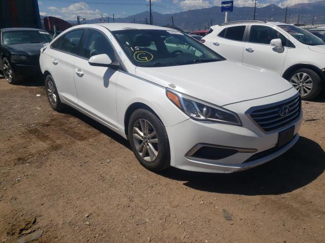 HYUNDAI SONATA SE 2017 with VIN 5NPE24AF7HH474374 - Photo from auction