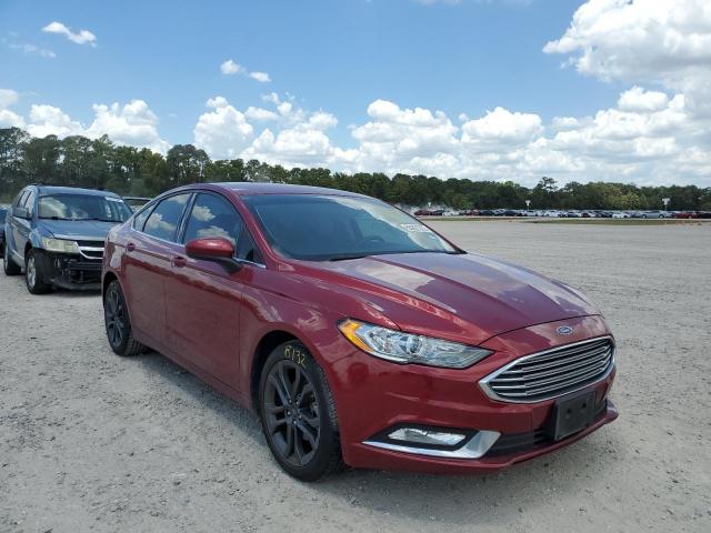 Photo 1 from auction – 2018 FORD FUSION SE with VIN 3FA6P0HD0JR217987