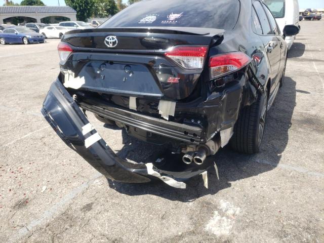 Photo 9 from auction – 2021 TOYOTA COROLLA SE with VIN 5YFS4MCE2MP094079