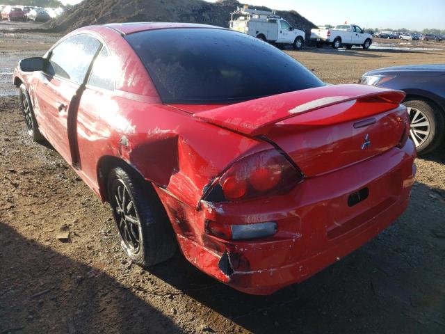 Photo 3 from auction – 2002 MITSUBISHI ECLIPSE with VIN 4A3AC44G42E003674