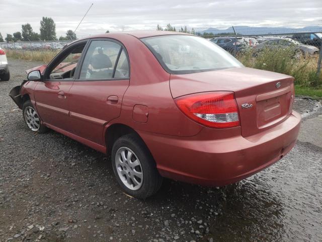 Photo 3 from auction – 2003 KIA RIO with VIN KNADC125636249442