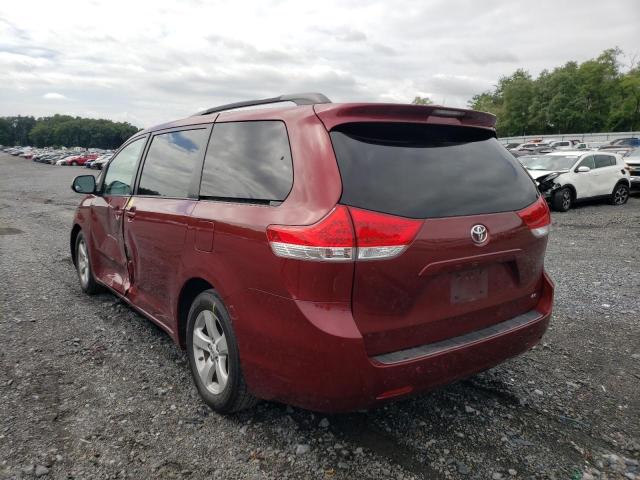 Photo 3 from auction – 2011 TOYOTA SIENNA LE with VIN 5TDKK3DC7BS097044