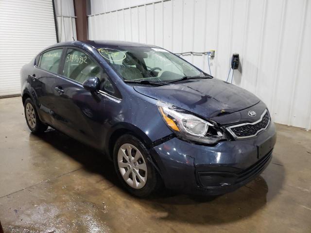KIA RIO EX 2013 with VIN KNADN4A32D6318155 - Photo from auction