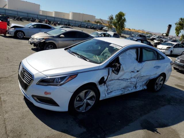 Photo 2 from auction – 2017 HYUNDAI SONATA PLU with VIN KMHE54L2XHA074684