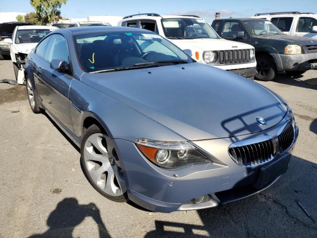 BMW 650 I 2007 with VIN WBAEH135X7CR51419 - Photo from auction