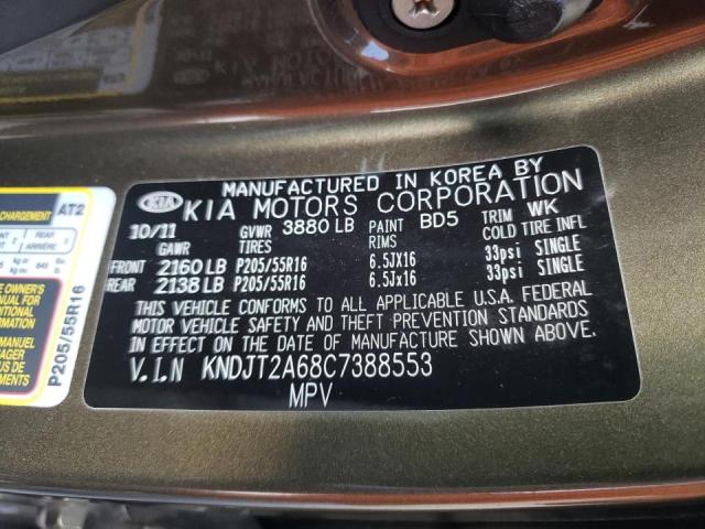 Photo 10 from auction – 2012 KIA SOUL + with VIN KNDJT2A68C7388553