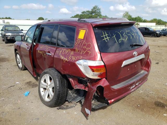 Photo 3 from auction – 2010 TOYOTA HIGHLANDER with VIN 5TDDK3EH9AS025070