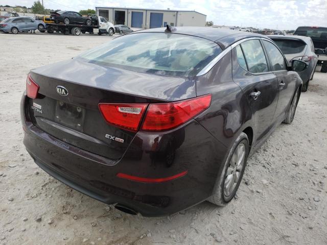 Photo 4 from auction – 2014 KIA OPTIMA with VIN 5XXGN4A79EG297732