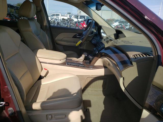 Photo 5 from auction – 2012 ACURA MDX TECHNO with VIN 2HNYD2H33CH537229