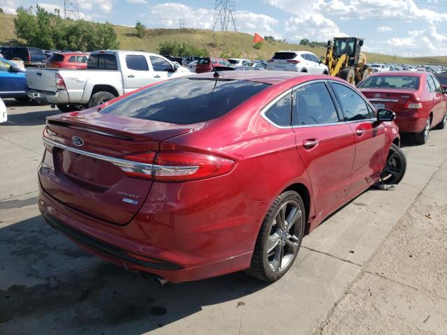 Photo 4 from auction – 2017 FORD FUSION SPO with VIN 3FA6P0VP7HR241907