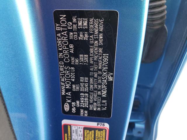 Foto 10 de la subasta – 2019 KIA SOUL + con VIN KNDJP3A52K7670901