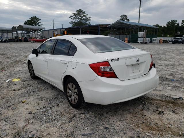 Photo 3 from auction – 2012 HONDA CIVIC LX with VIN 19XFB2F50CE358990