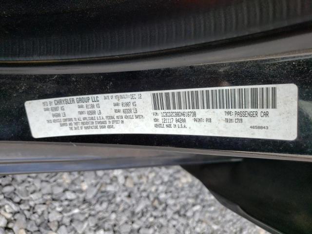 Photo 10 from auction – 2013 DODGE AVENGER SX with VIN 1C3CDZCB8DN616738