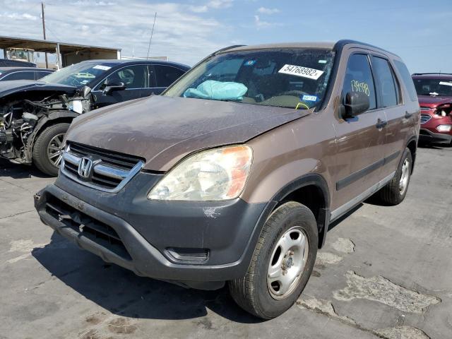 Photo 2 from auction – 2003 HONDA CR-V LX with VIN SHSRD68493U104944