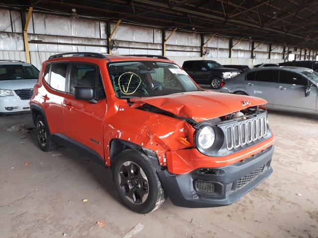 Photo 1 from auction – 2017 JEEP RENEGADE S with VIN ZACCJAAB3HPE53230