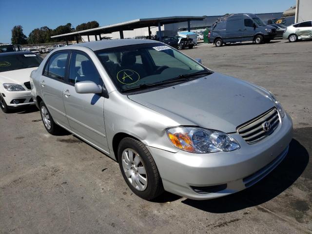 TOYOTA COROLLA CE 2003 with VIN 1NXBR32E13Z151446 - Photo from auction