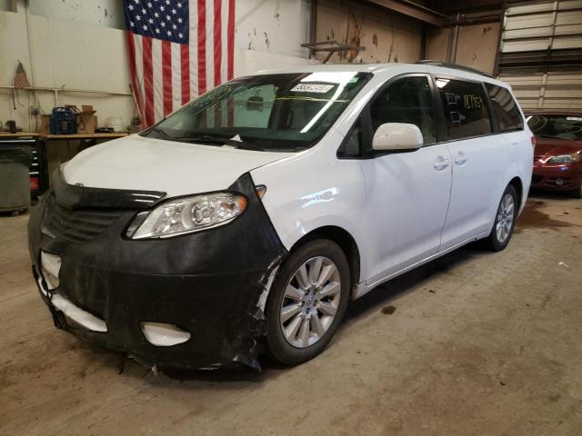 Photo 2 from auction – 2013 TOYOTA SIENNA XLE with VIN 5TDDK3DC2DS067140