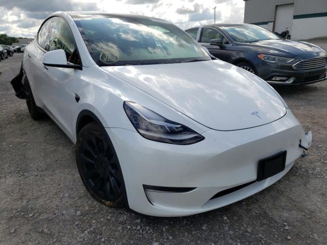 TESLA MODEL Y 2022 with VIN 7SAYGDEE9NF436514 - Photo from auction