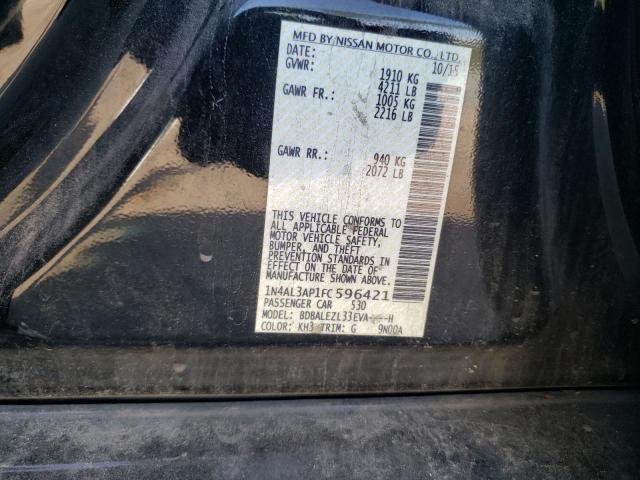Photo 10 from auction – 2015 NISSAN ALTIMA 2.5 with VIN 1N4AL3AP1FC596421
