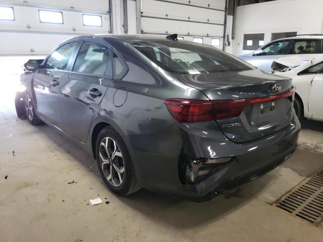 Photo 3 from auction – 2020 KIA FORTE FE with VIN 3KPF24AD4LE195304