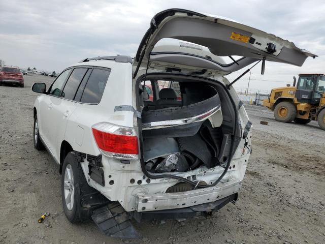 Photo 3 from auction – 2012 TOYOTA HIGHLANDER with VIN 5TDBK3EHXCS093789