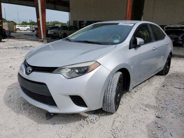 Photo 2 from auction – 2014 TOYOTA COROLLA L with VIN 2T1BURHE0EC186718