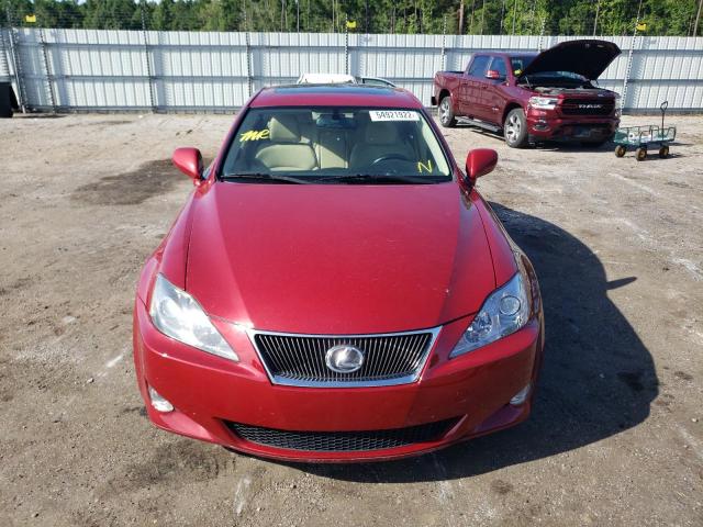 Photo 9 from auction – 2008 LEXUS IS 250 with VIN JTHBK262285054484