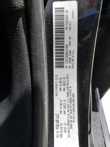 Photo 10 from auction – 2016 CHRYSLER 200 S with VIN 1C3CCCBG8GN161634