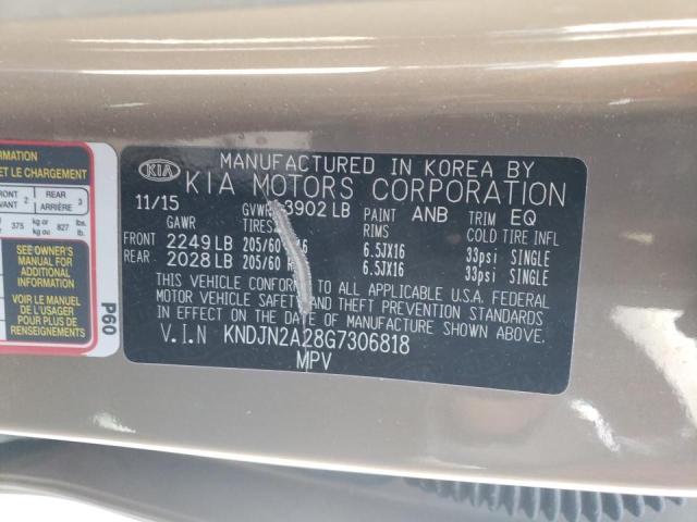 صورة رقم 10 من المزاد - 2016 KIA SOUL مع VIN KNDJN2A28G7306818